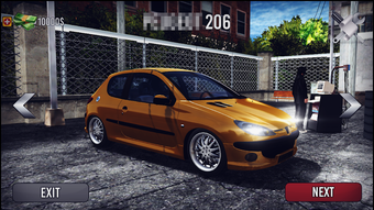 206 Drift  Driving Simulator