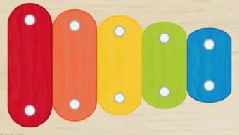 Wooden Sensory Xylophone for Babies