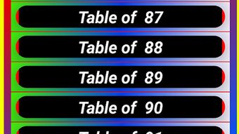 1 से 100 तक पहाड़ा (table), Table 1 to 100, Table