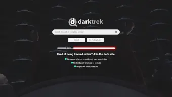 DarkTrek NewTab Search Engine