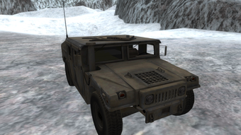 Army 4x4 Snow Driving 3D