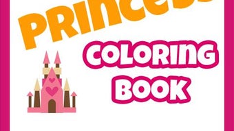 Princess Kids Coloring Book