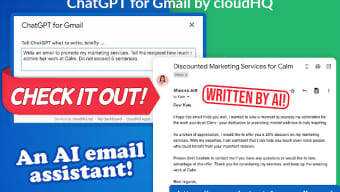 ChatGPT for Gmail by cloudHQ