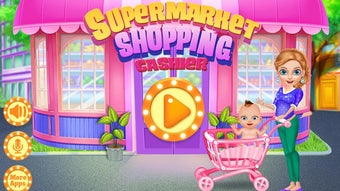 Supermarket Shopping Cashier - Fun Kids Girl Games