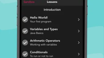 Learn Java Coding Lessons App