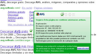 AVG LinkScanner
