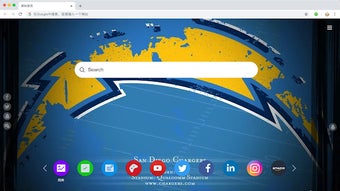 Los Angeles Chargers New Tab