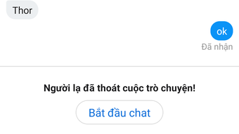 Chat với người lạ