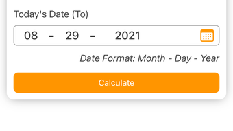 Chronological Age Calculator