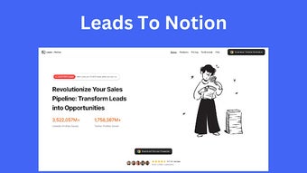 Leads to Notion