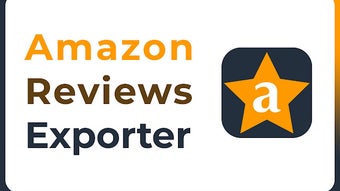 Amazon Reviews Exporter | CSV & Images