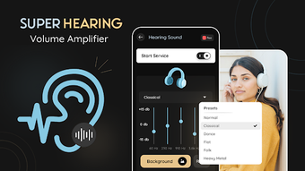 Super Hearing Volume Amplifier