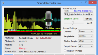 Sound Recorder Professional