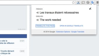 Google Translate for Chrome