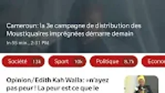 Actu Cameroun Latest News
