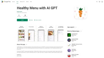 Healthy Menu with AI GPT
