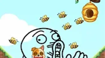 Save Paw - Help Dog  Bad Bees