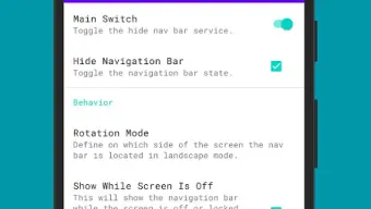 Hide Navigation Bar — Rootless