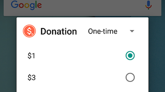 Donation