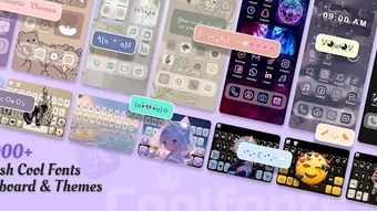 Cool Fonts - Keyboard  Themes