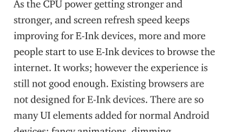 EinkBro - Fast  Light Browser
