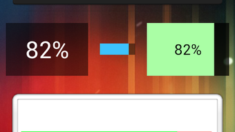 Battery Progress Widget