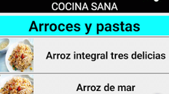 Cocina sana APK