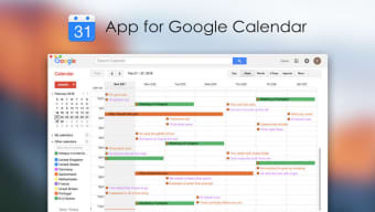 App for Google Calendar