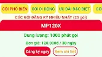 Đăng ký 3G4G Viettel