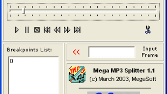 Mega MP3 Splitter
