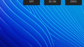 3G On/Off Widget