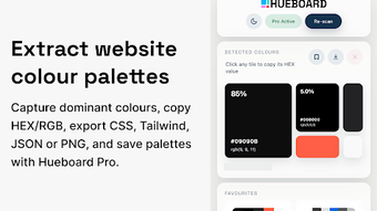 Hueboard: Website Color Palette Extractor for Google Chrome - Extension ...