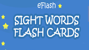 Sight Words Flash Cards - Play with flash cards