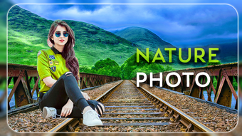 Nature Photo Frame natural Pho