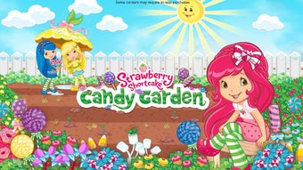 Strawberry Shortcake Candy Garden