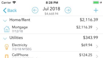 HomeBudget with Sync