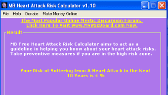 MB Heart Attack Risk Calculator