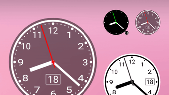 Simple Analog Clock Widget