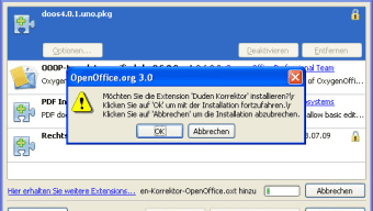 Duden Korrektor für OpenOffice.org und StarOffice