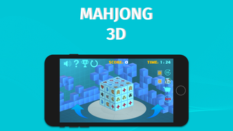 Mahjong 3D Cube Deluxe Game