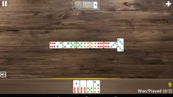 Fives and Threes Dominoes