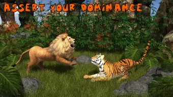 Ultimate Lion Vs Tiger: Wild Jungle Adventure