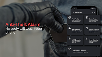 Dont touch my phone Alarm App