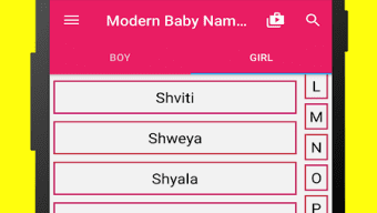 Modern Indian Baby Girl & Boy Names
