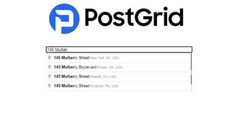 USPS Address Verification by PostGrid