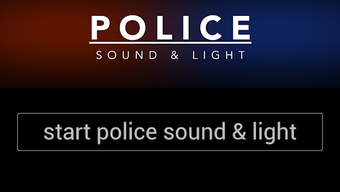 Police Sirens and Lights