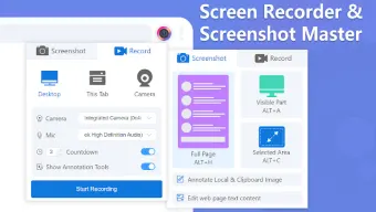 Screen Recorder & Screenshot Master