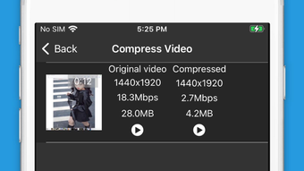 Video compressor - save space