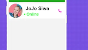 Chat Contact With Jojo siwa Hi - Prank