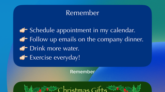 Remember: Stickies Widget